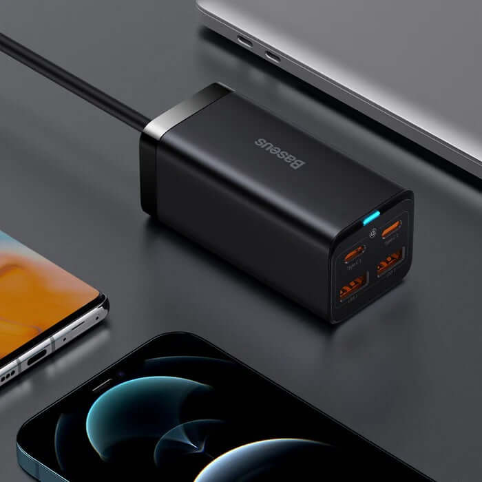 Baseus GaN3 Pro 4 Ports Desktop Charger 100W Corporate Gifts Singapore