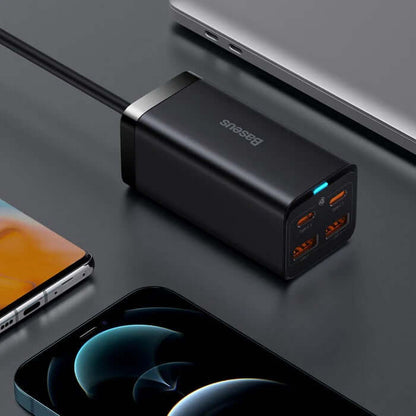 Baseus GaN3 Pro 4 Ports Desktop Charger 100W Corporate Gifts Singapore