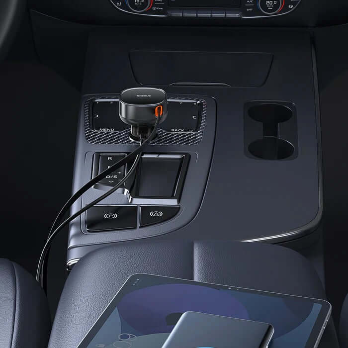 Baseus Enjoyment Pro Retractable USB-C Car Charger 60W Corporate Gifts Singapore