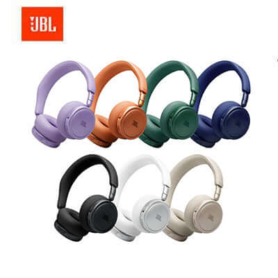 JBL Live 780NC Wireless On-Ear Headphones in multiple colors, perfect as a corporate gift.
