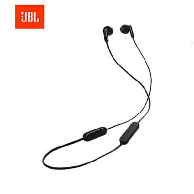 JBL Tune 235BT Wireless Earpiece with ergonomic earbuds and remote for hands-free calling.