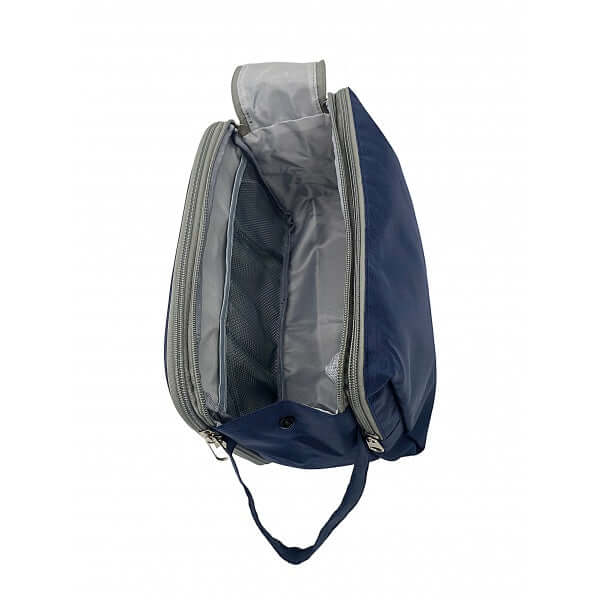Nylon 400D Organizer Pouch interior view showcasing multiple compartments and durable lining.