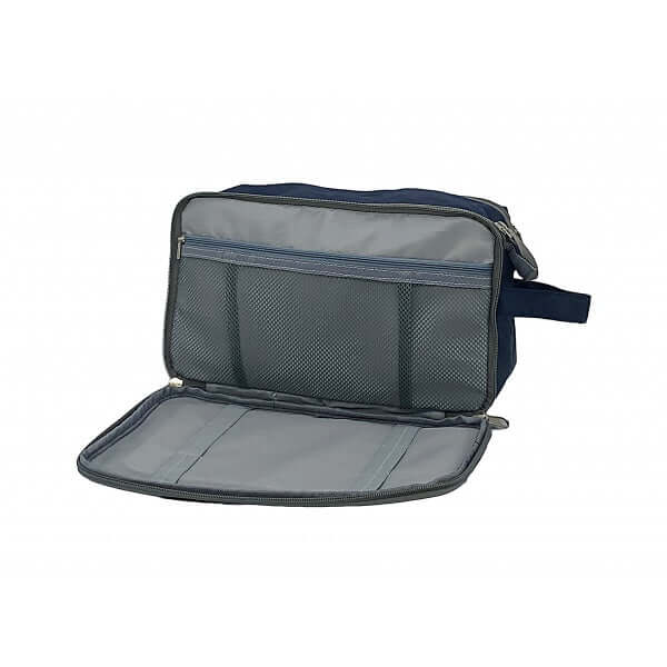 Nylon 400D Organizer Pouch showcasing multiple compartments and a lightweight design, perfect as a corporate gift.