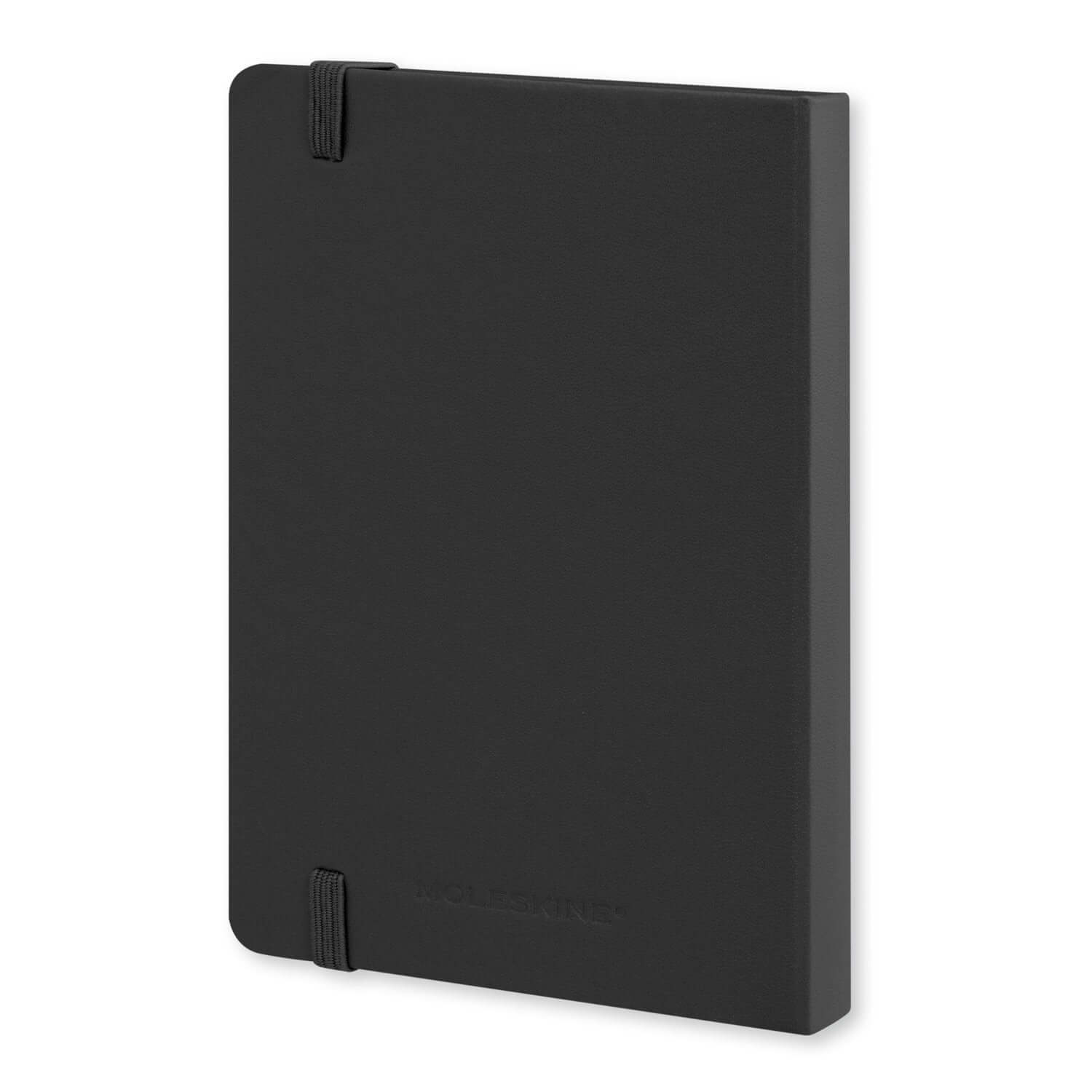 Moleskine Pro Hard Cover Notebook - Large with a durable black hard cover and elastic closure, ideal corporate gift.