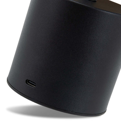 Nouveau Rechargeable Table Lamp base with USB-C port for charging in stylish design.