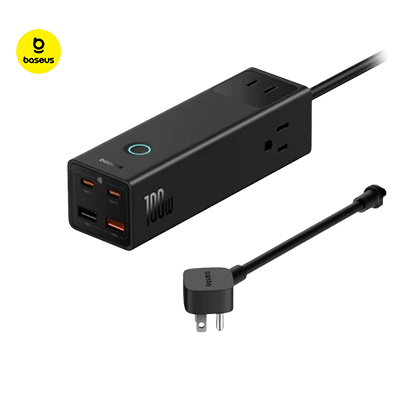 Baseus PowerCombo Pro 7 Ports Power Strip 100W Corporate Gifts Singapore