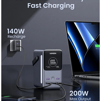 UGREEN 300W 48000mAh Power Bank with Smart Digital Display Corporate Gifts Singapore