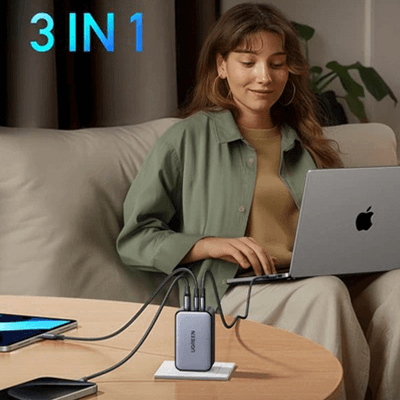UGREEN Nexode X 100W USB C Charger - 3 Ports GaN Fast Charger Corporate Gifts Singapore