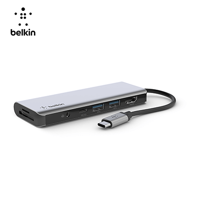 Belkin Connect USB-C 7-in-1 Multiport Hub Adapter Corporate Gifts Singapore