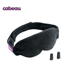 Cabeau Sleep Mask with adjustable nose bridge for comfortable sleep and includes earplugs, perfect for corporate gift Singapore.