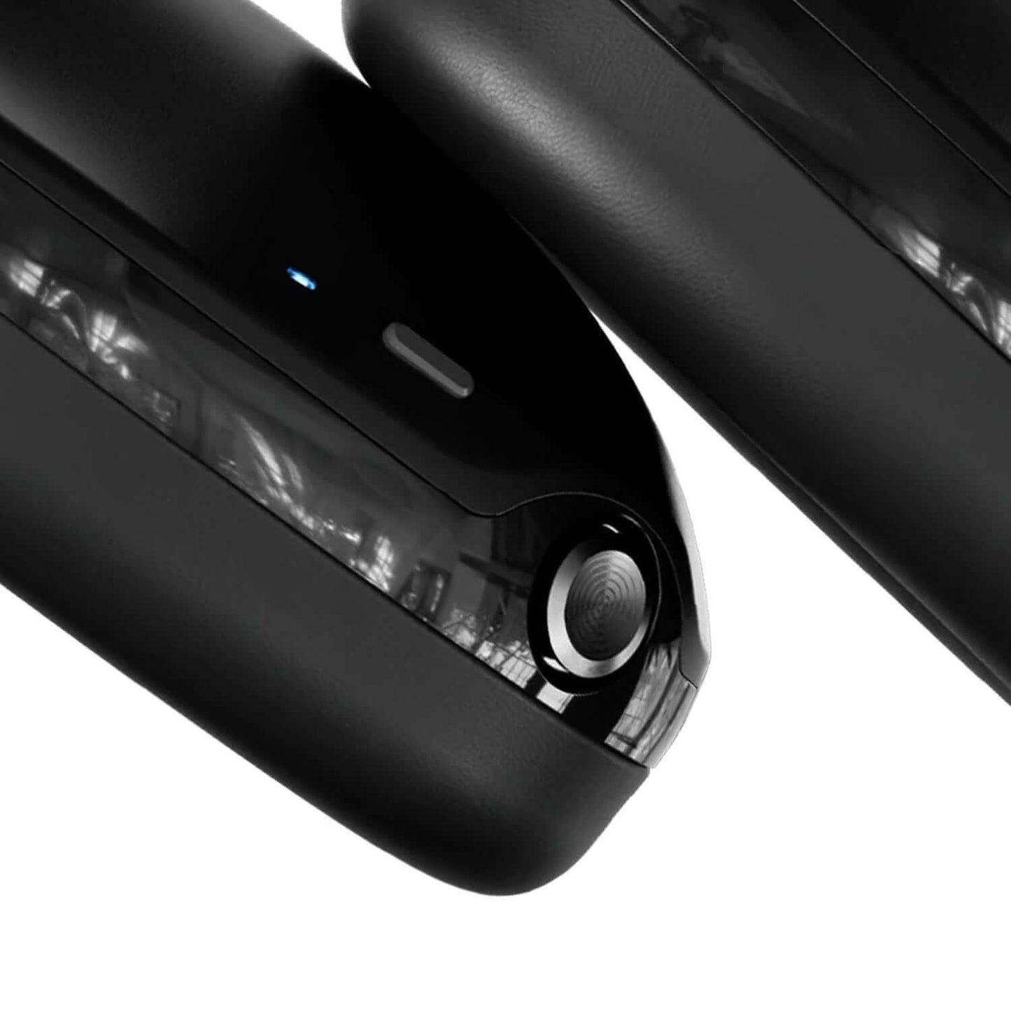 Close-up of Skullcandy Hesh 360 Headphones showcasing controls and sleek design, perfect for corporate gift.