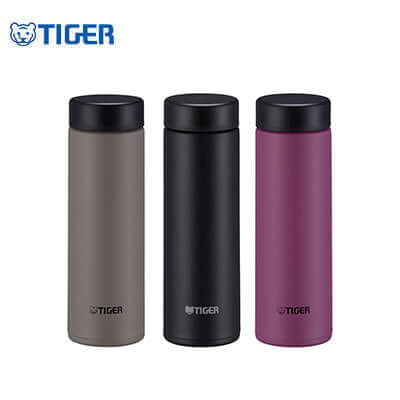 Tiger 300ml Stainless Steel Bottle MMP-W030 in trendy colors, perfect for corporate gifts and hygienic cleaning.