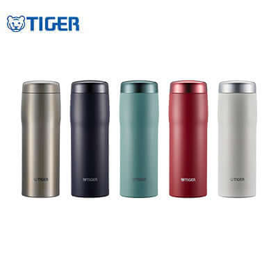 Tiger 480ml Stainless Steel Bottle MJF-A048 available in five colors, perfect for corporate gifts.