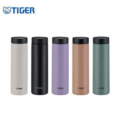 Tiger 500ml Stainless Steel Bottle MMZ-W050 in five trendy colors for corporate gifts.