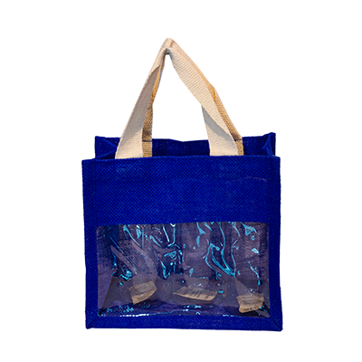 Laminated Jute Bag With Window