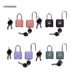 Crossing Ultra-Light TSA Travel Lock With Keys (Twin Pack)