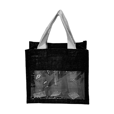 Laminated Jute Bag With Window