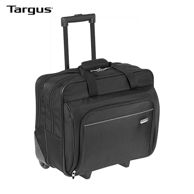 Targus TBR003EU-72 15.6'' Rolling Laptop Case for professionals, durable and water-resistant, ideal corporate gift.