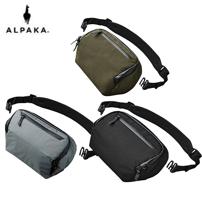 ALPAKA Vertex Pouch in three colors with detachable shoulder strap, ideal for corporate gift.
