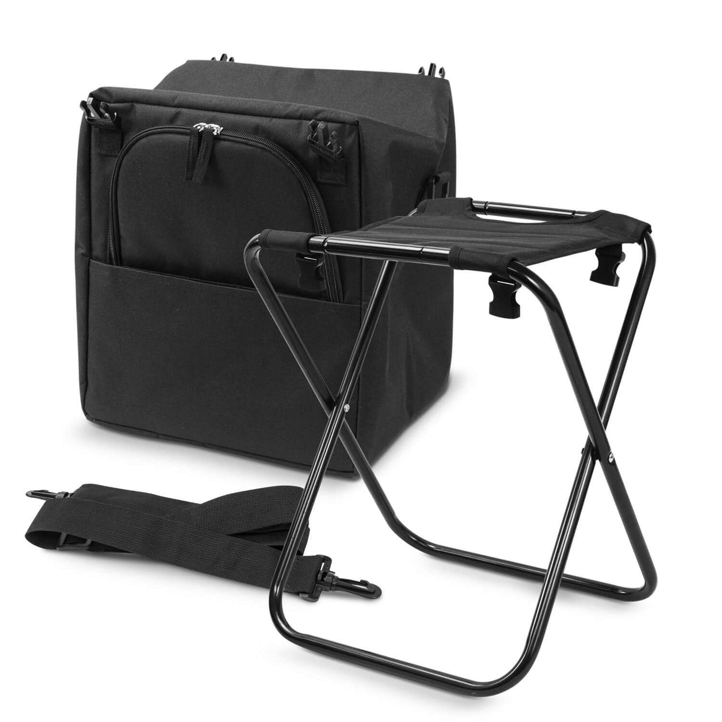 Vermont Cooler Seat featuring durable construction, foldable frame, and removable cooler bag, perfect for outdoor corporate gift.
