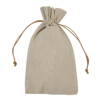 Jute Brown Drawstring Pouch Corporate Gifts Singapore