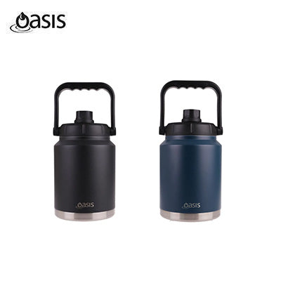 NEW OASIS DRINK BOTTLE 1 LITRE Double Wall Insulated Thermal Hot Cold Flask