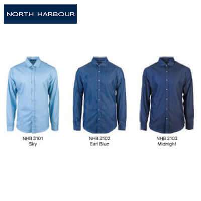 North Harbour Virgil Cotton Denim Shirt Corporate Gifts Singapore