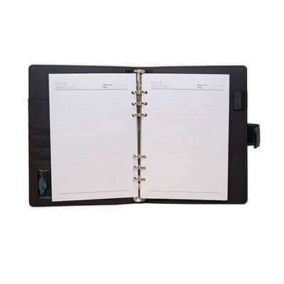 A5 Ring-Binder PU Notebook Corporate Gifts Singapore