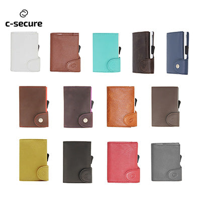 C-Secure Italian Leather Wallet Corporate Gifts Singapore
