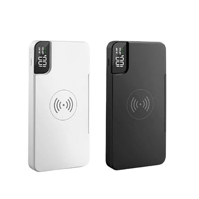 Wireless Power Bank with Phone Stand and LCD Display Corporate Gifts Singapore