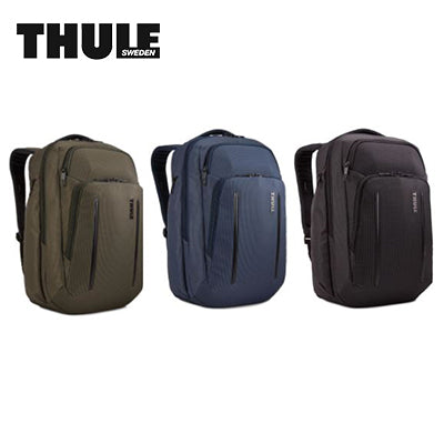 Thule Crossover 2 30L Laptop Backpack in three colors, perfect for travel and as a Corporate Gift.