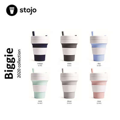 Stojo Pocket Cup - Tribeca Collection (Denim) Denim