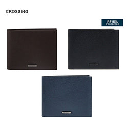 Crossing Elite Money Clip Leather Wallet RFID Corporate Gifts Singapore