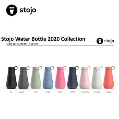 Stojo collapsible Water Bottle 20oz Corporate Gifts Singapore