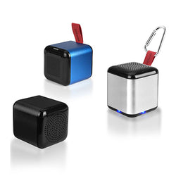 Mini Cube Metallic Bluetooth Speaker Corporate Gifts Singapore
