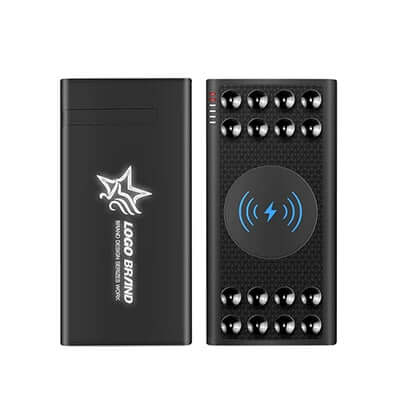 8000mAh Wireless Power Bank with Phone Stand Corporate Gifts Singapore