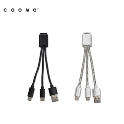 COOMO TRICA 3-in-1 CHARGING CABLE Corporate Gifts Singapore