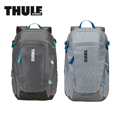 Thule EnRoute Triumph Daypack 21L in gray and blue, a stylish and functional daypack for modern adventurers.