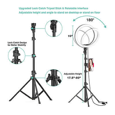 Selfie Led Ring Light Set with Tripod Stand Corporate Gifts Singapore