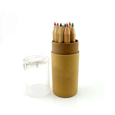 Eco Friendly Color Pencil Set with Sharpener Corporate Gifts Singapore