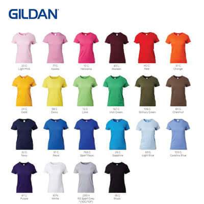 Gildan Premium Cotton Ladies T-Shirt Corporate Gifts Singapore