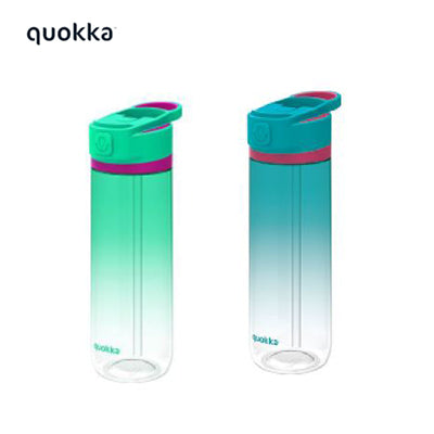 Quokka 830ml Tritan Bottle Quick Sip in green and blue gradient design, ideal corporate gift for active lifestyles.