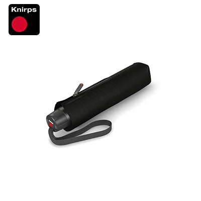 Knirps T.050 Medium Manual Umbrella in black, ideal for everyday use and corporate gifts.