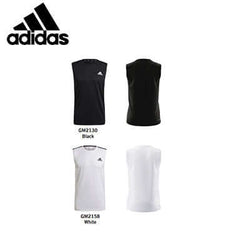 Adidas Aeroready Designed To Move Sport 3-Stripes Tank Top in black and white, perfect for workouts and Corporate Gift Singapore.