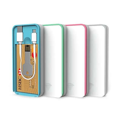 4000mAh Power Bank with Storage Box Corporate Gifts Singapore