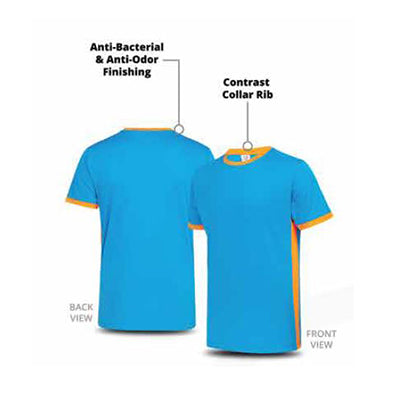 Ultifresh Contrast Side Panel Crew Neck T-Shirt (Unisex) Corporate Gifts Singapore