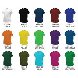 Short Sleeve T-Shirt with Matching Collar (Kids) Corporate Gifts Singapore