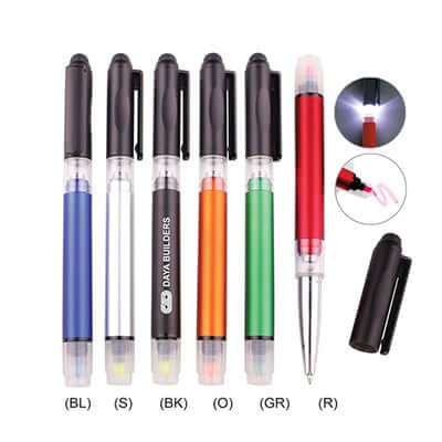 3-in-1 Plastic Pens Corporate Gifts Singapore