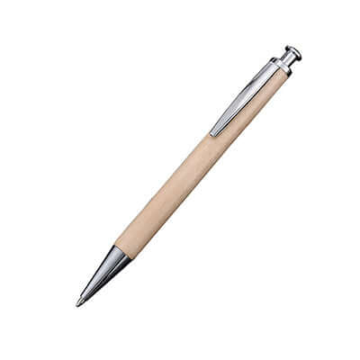 Eco Friendly Wood Ball Pen with stylish design, made from sustainable materials, ideal as a corporate gift.