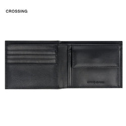 Crossing Elite Bi-fold Leather Wallet With Coin Pouch RFID Corporate Gifts Singapore